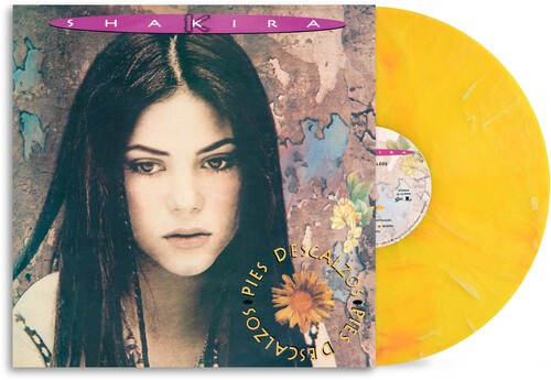 Shakira - Pies Descalzos (30th Anniversary Edition Yellow With Red Swirl Vinyl)