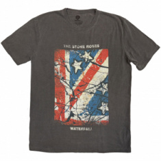 Stone Roses - Waterfall Jumbo-Print Stone Wash Uni Char T-Shirt