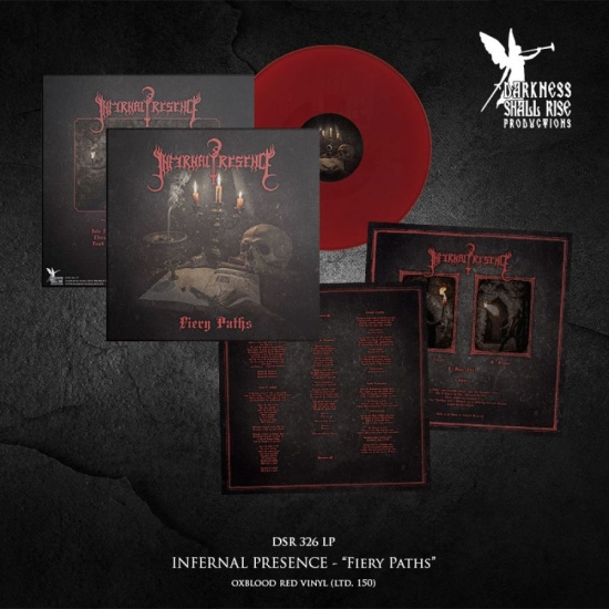 Infernal Presence - Fiery Paths (Oxblood Vinyl Lp)