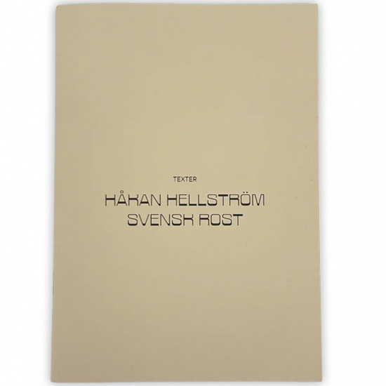 Håkan Hellström - Svensk Rost (2Nd Edition) Blue Vinyl