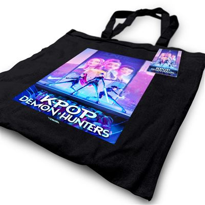 K-Pop Demon Hunters  - Key Art- Black Tote Bag