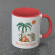 Red Hot Chili Peppers - (Island) Red Coloured Inner Pod Mug Red Hot Chili Peppers - (Island) Red Coloured Inner Pod Mug