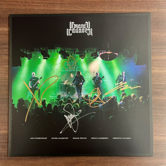 Grand Cadaver - The Rot Beneath (SIGNED! Green/Black Vinyl EP)