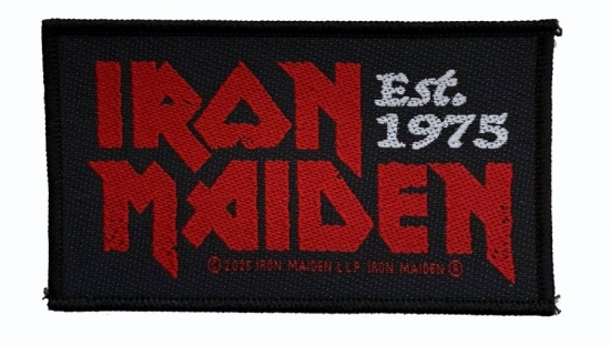 Iron Maiden - Est 1975 Standard Patch