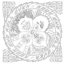 Kiss - The Official Kiss Colouring Book