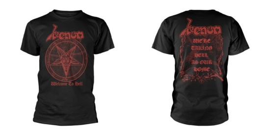 Venom - T/S Welcome To Hell (Red) (Xxxl)