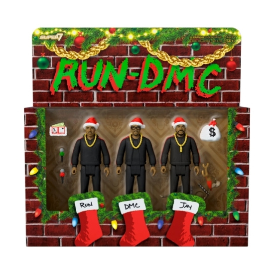 Run Dmc - Reaction Figures Wave 2 - Holiday 3 Pack
