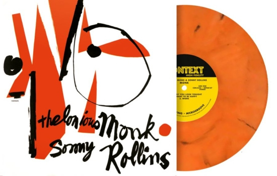 Thelonious Monk & Sonny Rollins - Monk (Orange Marbled Vinyl Lp)