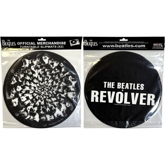 Beatles - Revolver & Faces Slipmat Pair