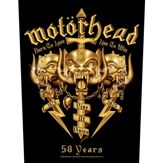 Motorhead - Core 50Th Back Patch