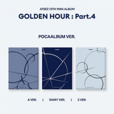Ateez - Golden Hour : Part 4 (Pocaalbum Ver.) (Random Ver.)