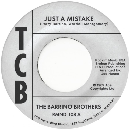 Barrino Brothers The - Just A Mistake / I'll Take My Flowe