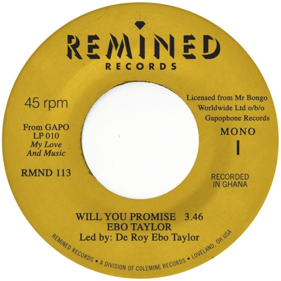 Ebo Taylor - Will You Promise / Maye Omama