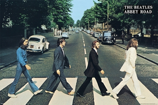 The Beatles - Abbey Road (91,5 X 61 Cm)