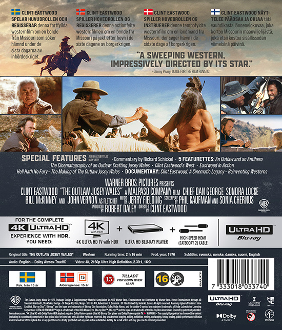 Movie - Outlaw Josey Wales, The (4K)