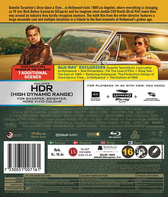 Movie - Once Upon A Time... In Hollywood (4K+Bd)
