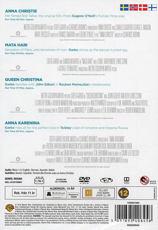 Movie - Greta Garbo Collection (Dvd/S/N)