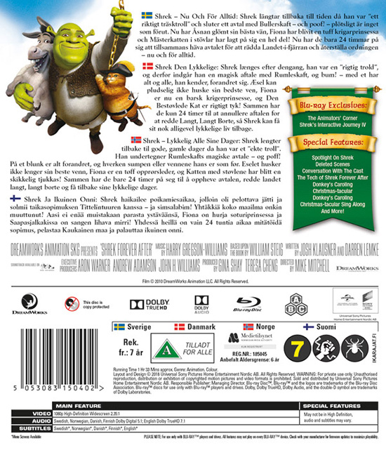 Movie - Shrek Forever After Bd S-T