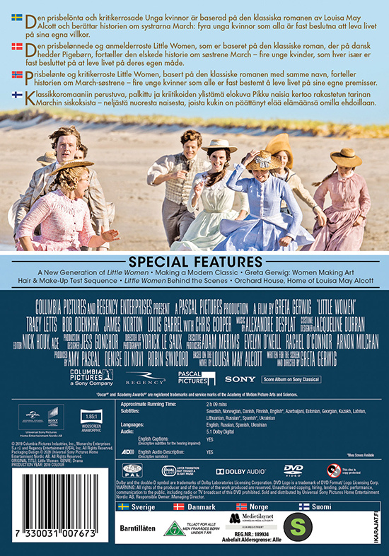 Movie - Little Women (2019) Dvd S-T