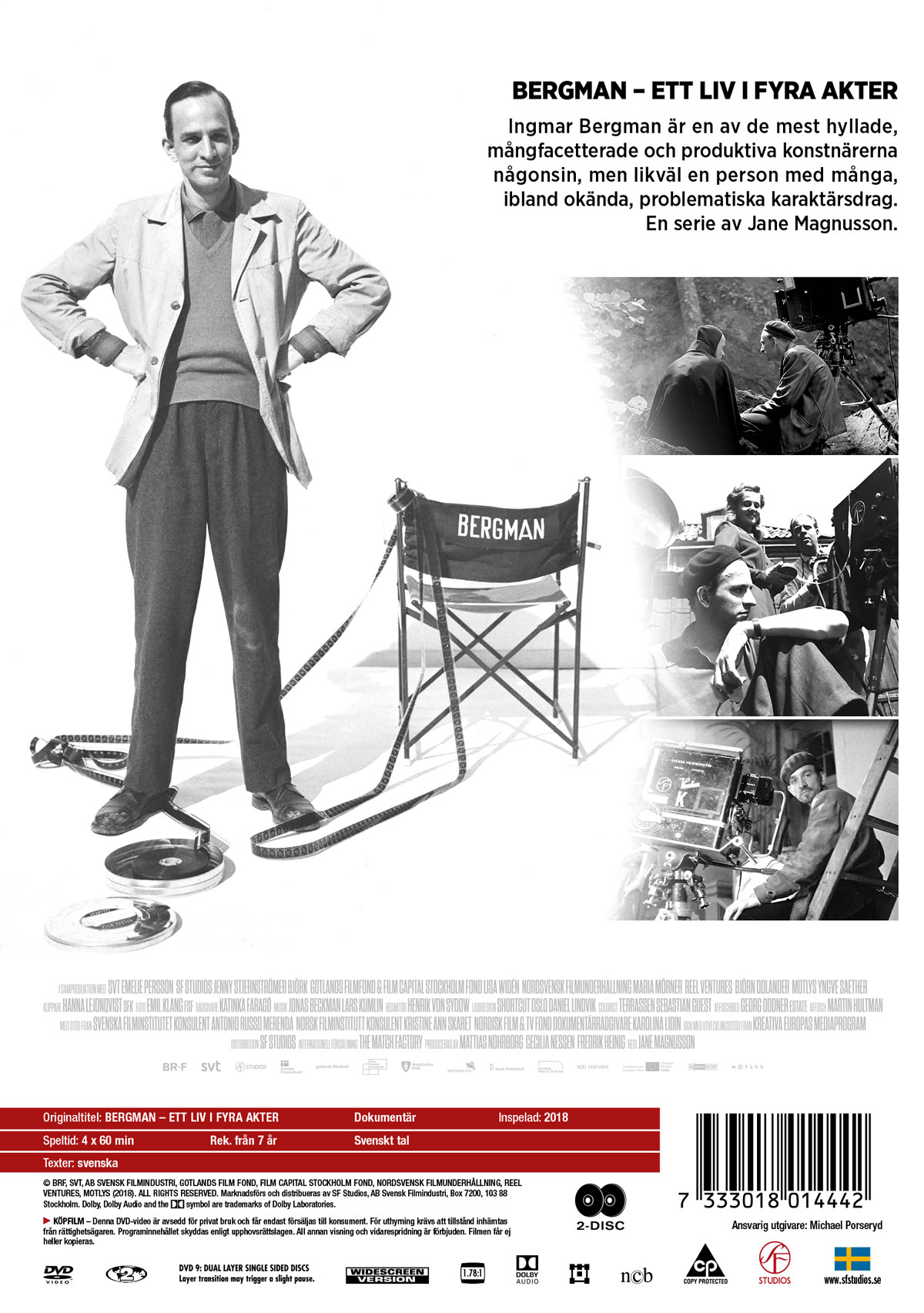 Movie - Bergman - Ett Liv I Fyra Akter Tv-Serie