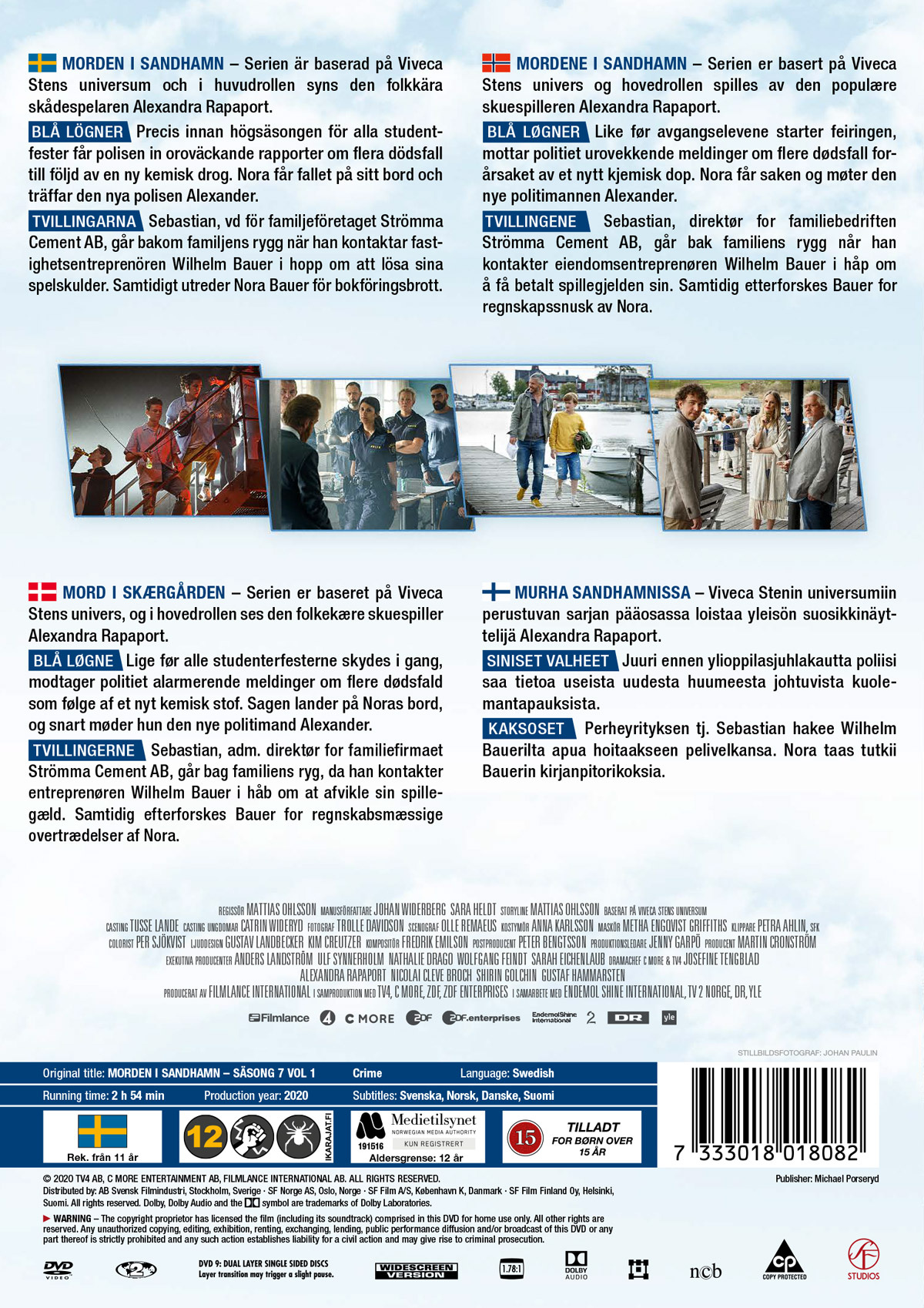 Movie - Morden I Sandhamn S7 Vol1 - Blå Lögner,