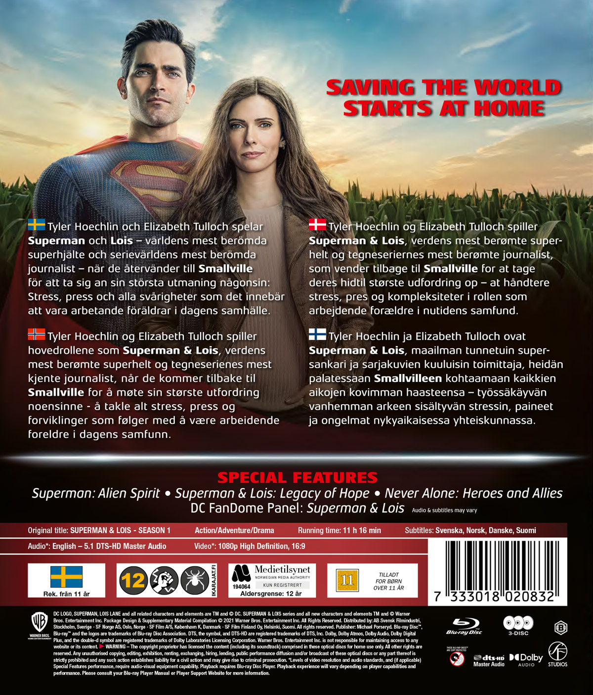 Movie - Superman & Lois - Season 1 (Bd)