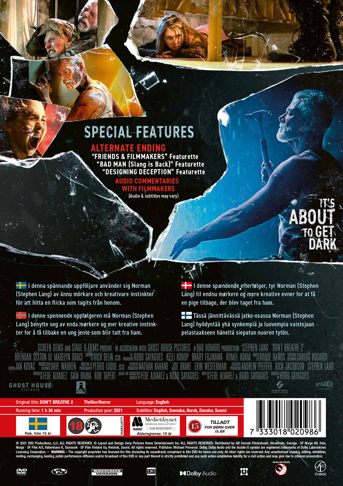 Movie - Don't Breathe 2 (Dvd)