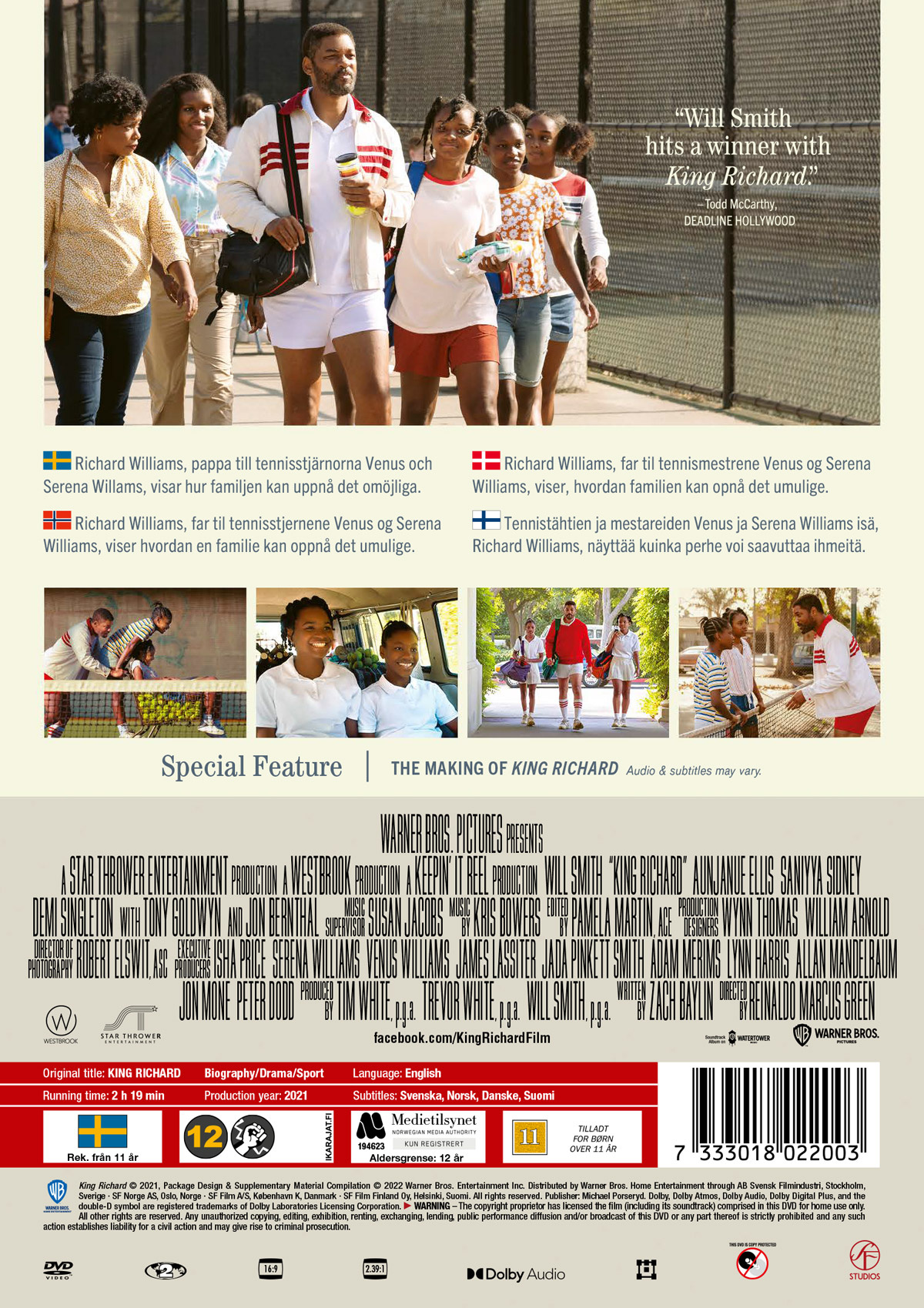 Movie - King Richard (Dvd)