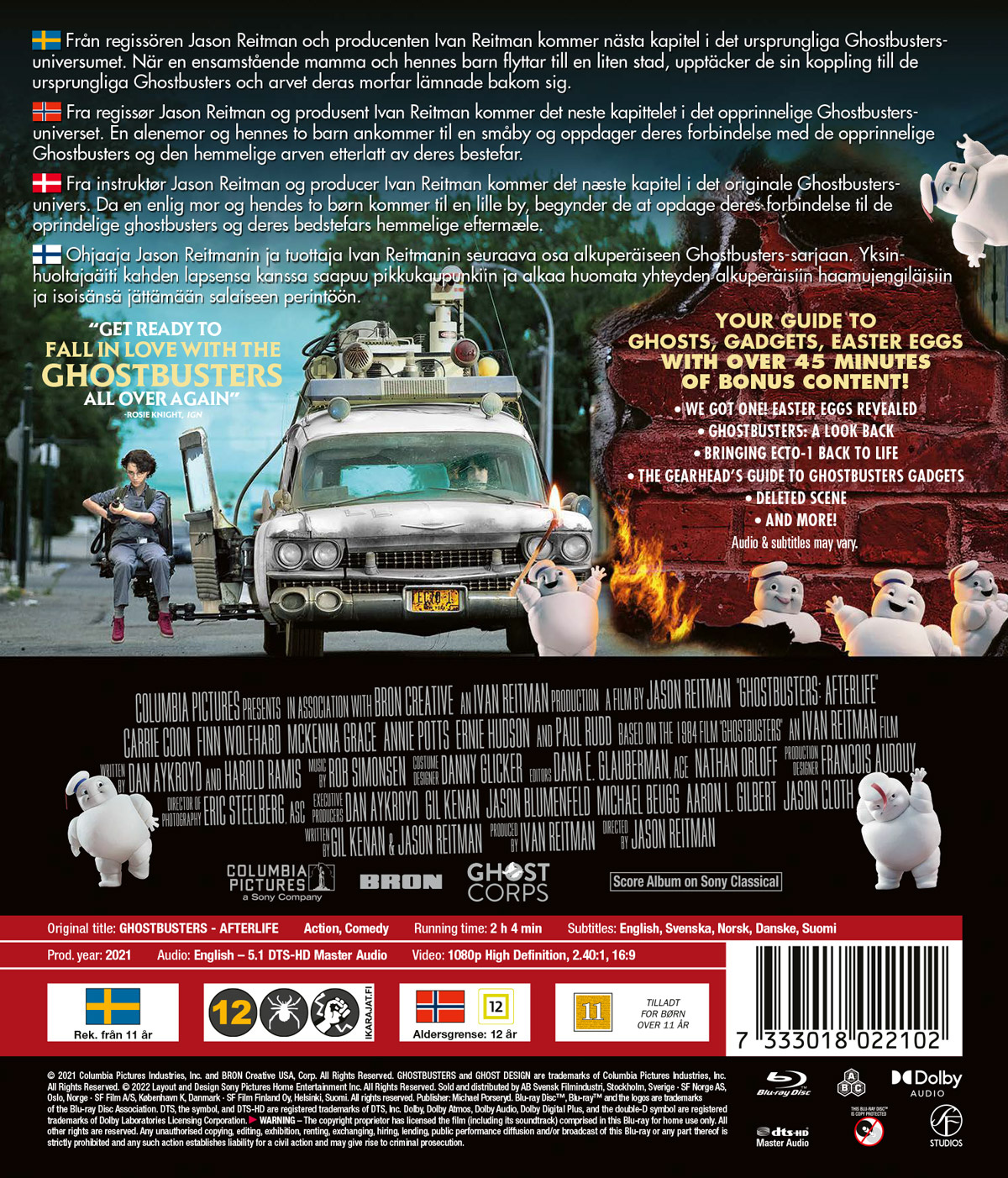 Movie - Ghostbusters: Afterlife (Bd)
