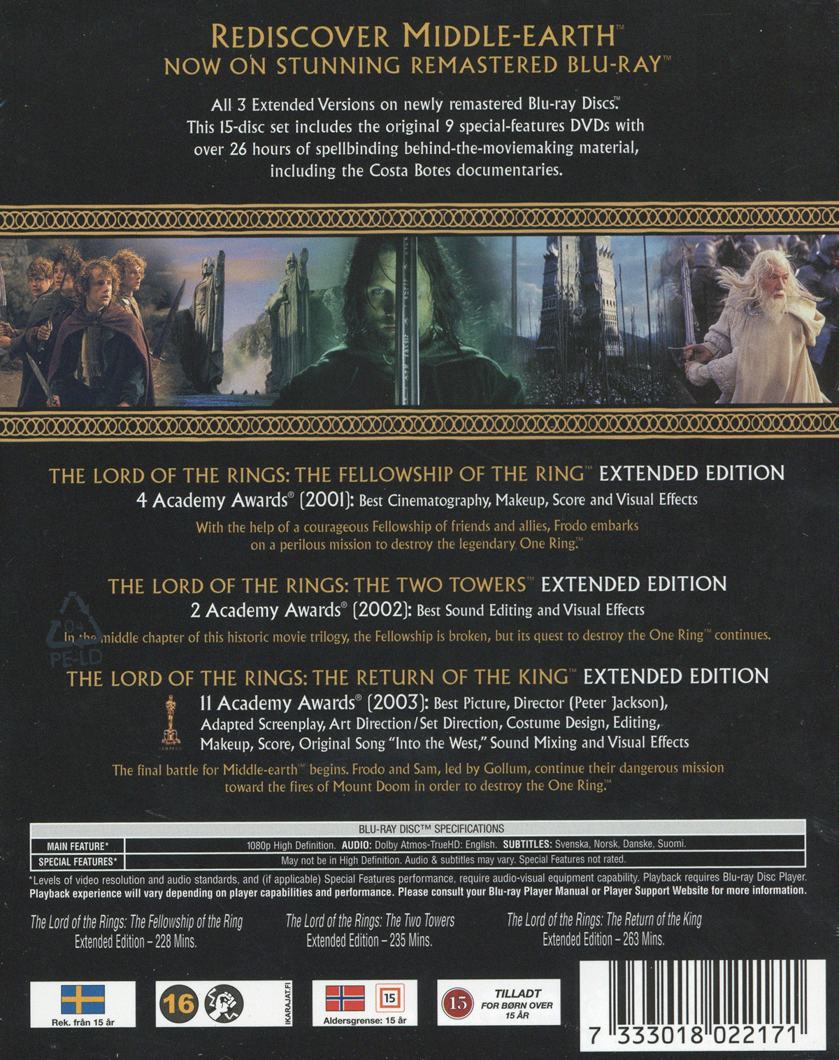 Movie - Lord Of The Rings Trilogy Extended Versi