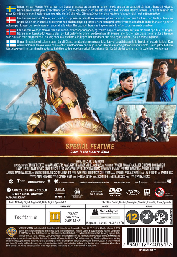 Movie - Wonder Woman Dvd