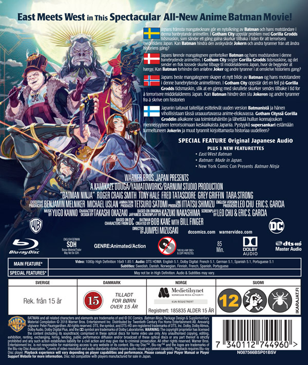 Movie - Batman Ninja (2018) Bd
