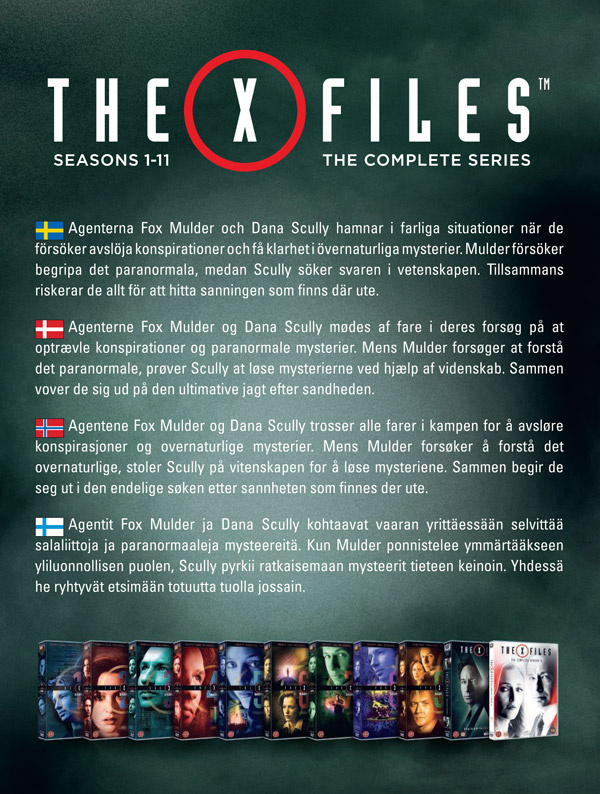 Movie - X-Files The S1-11 Complete  Dvd