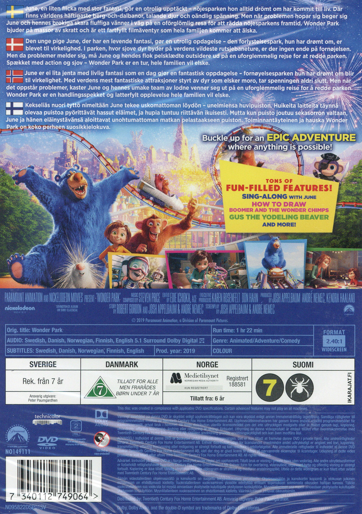 Movie - Wonder Park Dvd