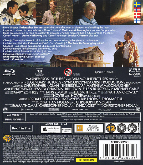 Movie - Interstellar (Bd/S/N)