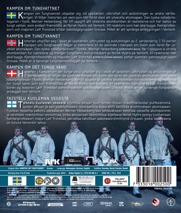 Movie - Kampen Om Tungtvannet