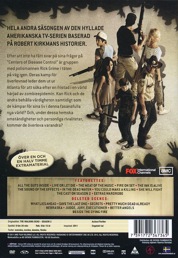 Movie - Walking Dead, The S02 Dvd