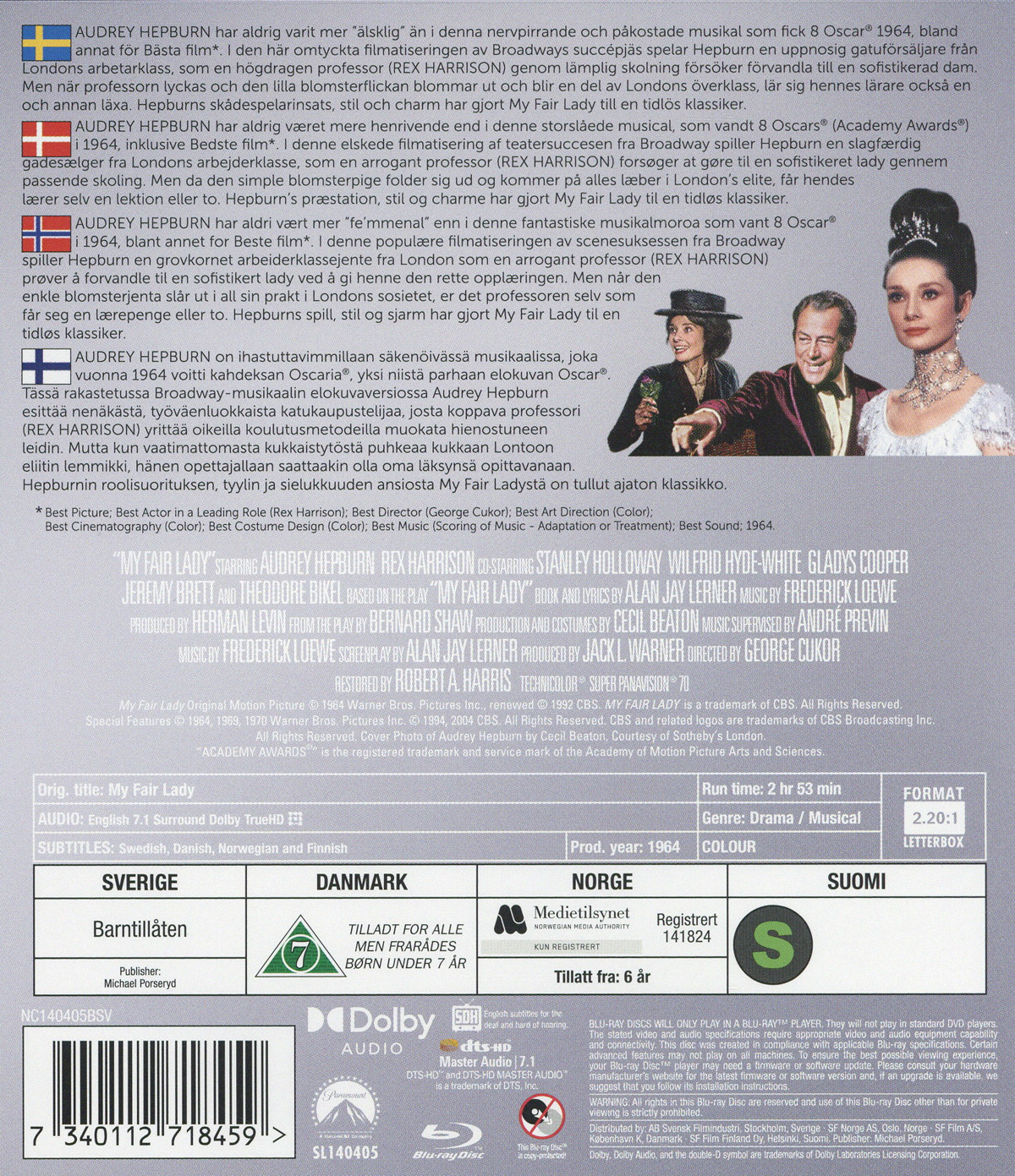 Movie - My Fair Lady Bd