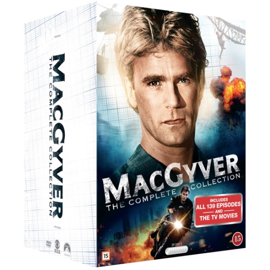 Movie - Macgyver 30Th Anniv. S01-S09+2Movies Dvd