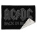 Ac/Dc - Back In Black Small Fleece Blanket Ac/Dc - Back In Black Small Fleece Blanket