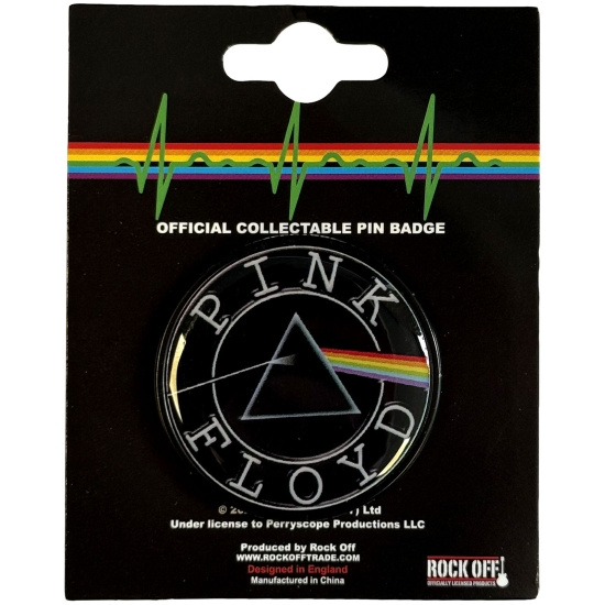 Pink Floyd - Circle Logo Pin Badge