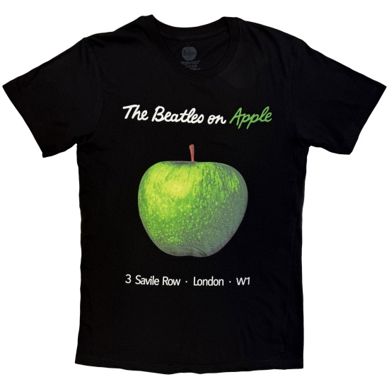 The Beatles - On Apple Uni Bl T-Shirt
