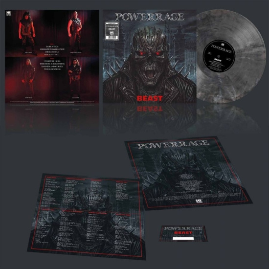 Powererage - Beast (Marbled Vinyl Lp)