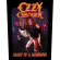 Ozzy Osbourne - Diary Of A Madman Back Patch Ozzy Osbourne - Diary Of A Madman Back Patch