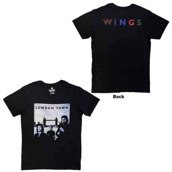 Paul Mccartney - London Town Uni Bl T-Shirt