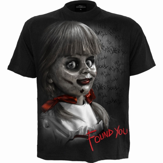 Annabelle Creation - Found You - Black T-Shirt