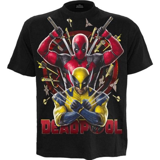 Deadpool - Wolverine Bullseye - T-Shirt