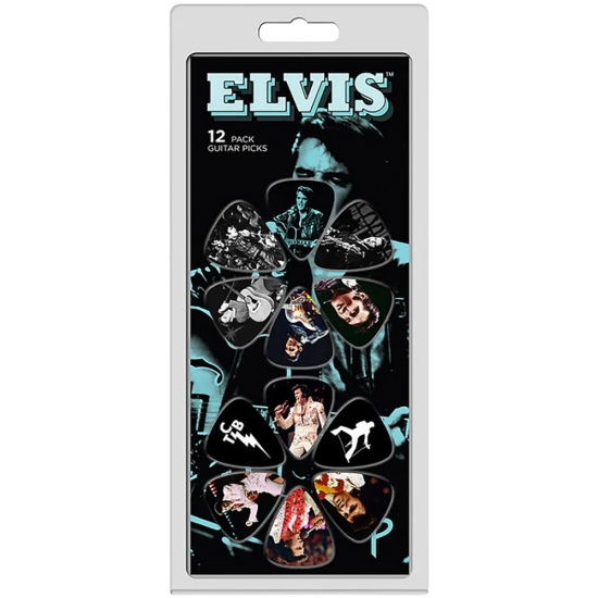 Elvis Presley - Faces 12-Pack Plectrum Pack