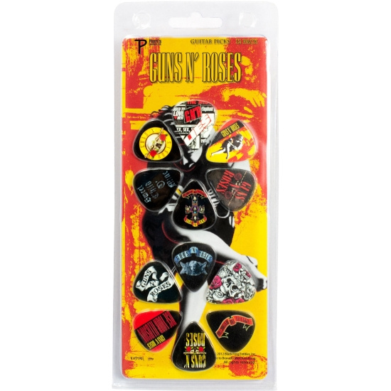 Guns N Roses - Album Covers 12-Pack Plectrum Pack