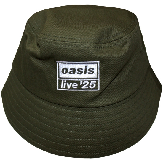 Oasis - Live 25 Logo Green Bucket Hat